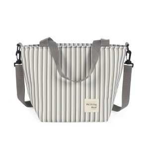 WALKING MUM Bolsa Comiditas Térmica Botton Rayas