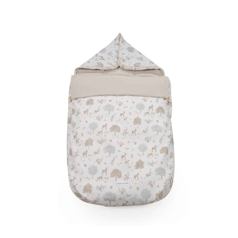 PASITO A PASITO Saco Cuco 3 en 1 Entretiempo Nara - Imagen 2