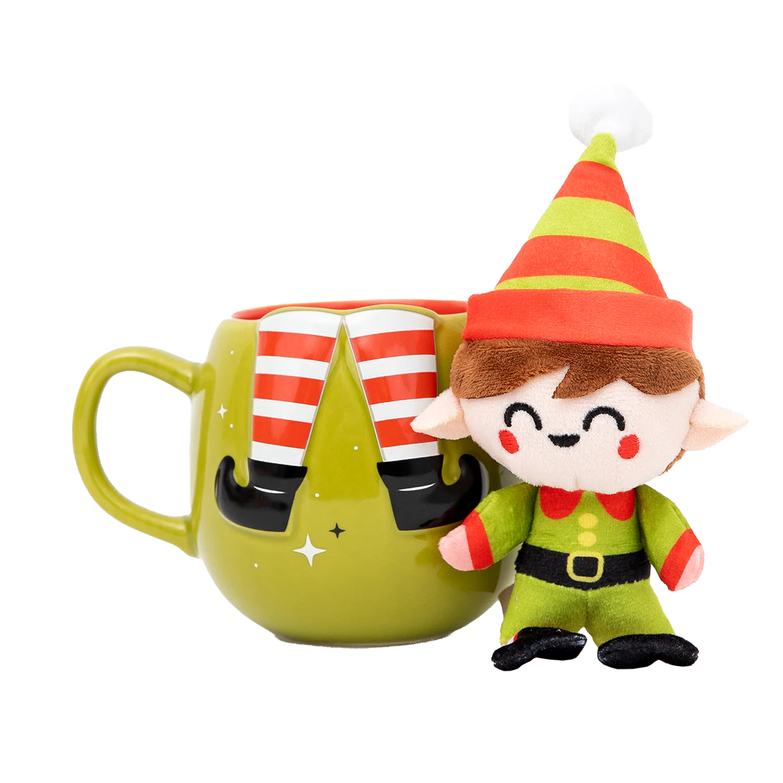 Set de taza y elfo de peluche - Imagen 3